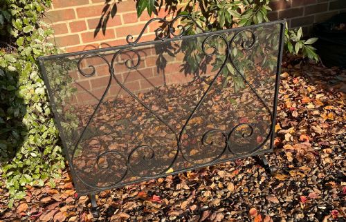Country House Cast Iron Fire Guard C1930