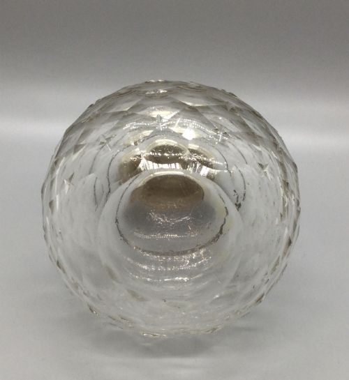 EDWARDIAN SILVER MOUNTED SCENT PERFUME BOTTLE BIRMINGHAM 1915 - ADDITIONAL PHOTO 6