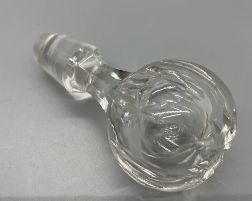 QUALITY VICTORIAN PAIR CRYSTAL DECANTERS C1870 - ADDITIONAL PHOTO 14