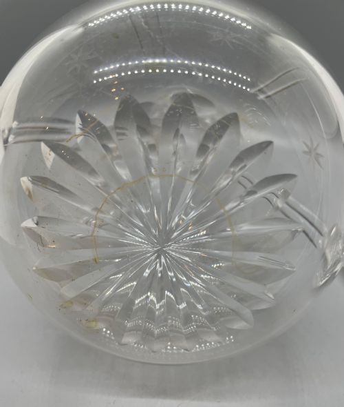 QUALITY VICTORIAN PAIR CRYSTAL DECANTERS C1870 - ADDITIONAL PHOTO 15