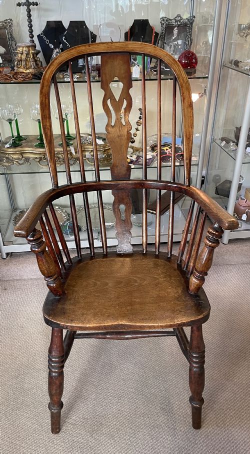 Late 19thc Elm and Ash Windsor Chair C1870