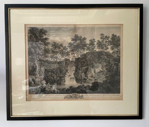 18thc Engraving by F Vivares for Lord Burlington Dated 1753