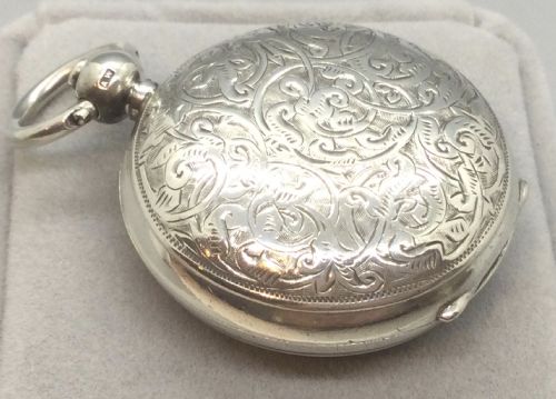 LATE VICTORIAN SILVER SOVEREIGN CASE BIRMINGHAM 1897 - ADDITIONAL PHOTO 3