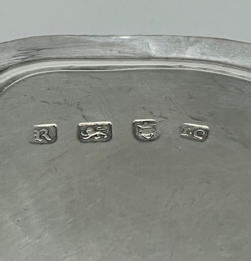 18THC GEORGE III SILVER SALVER LONDON 1772 - ADDITIONAL PHOTO 19