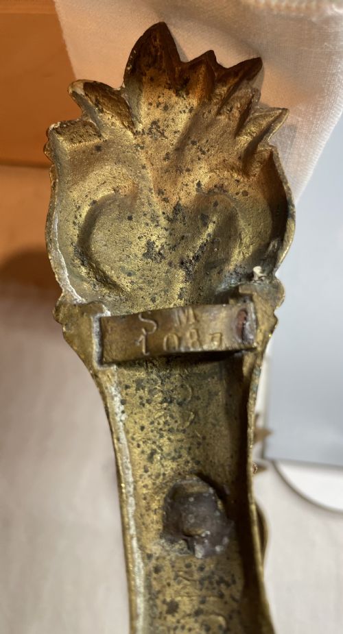 QUALITY LATE 19THC PAIR FRENCH ORMOLU CURTAIN TIE BACKS C1880 - ADDITIONAL PHOTO 3