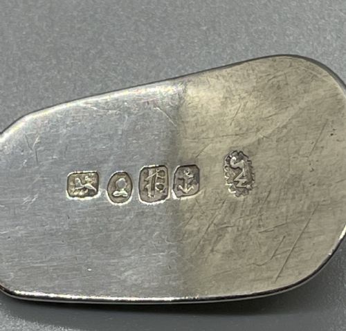 EARLY VICTORIAN SILVER CADDY SPOON BIRMINGHAM 1838 - ADDITIONAL PHOTO 3