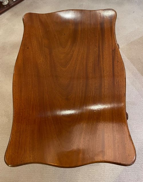 19THC VICTORIAN MAHOGANY OCCASIONAL TABLE C1860 - ADDITIONAL PHOTO 4