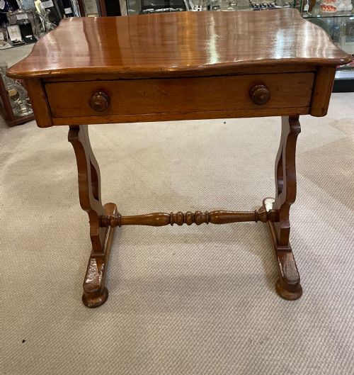 19THC VICTORIAN MAHOGANY OCCASIONAL TABLE C1860 - ADDITIONAL PHOTO 8