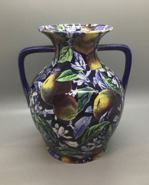 Late 19thc Royal Cauldon Madeira Vase C1900