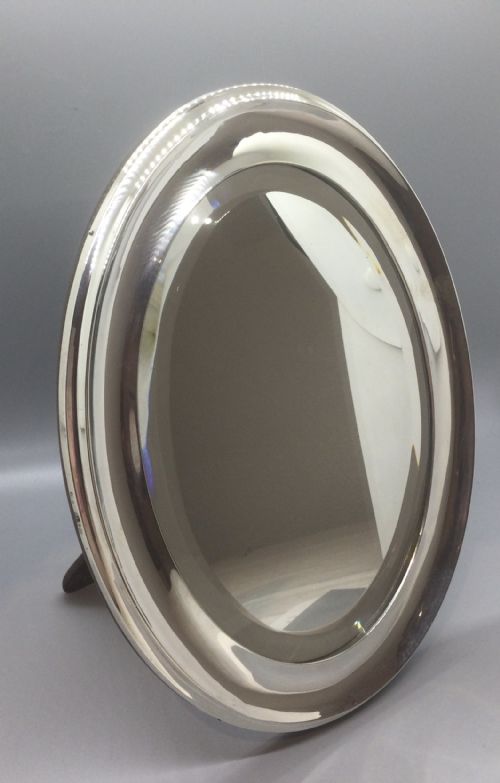 George V Silver Mounted Mirror Birmingham 1924