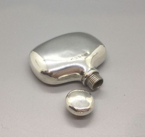 GEORGE V SILVER POCKET FLASK BIRMINGHAM 1927 - ADDITIONAL PHOTO 7