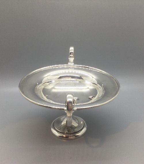 EDWARDIAN SILVER PEDESTAL BOWL LONDON 1902 - ADDITIONAL PHOTO 6