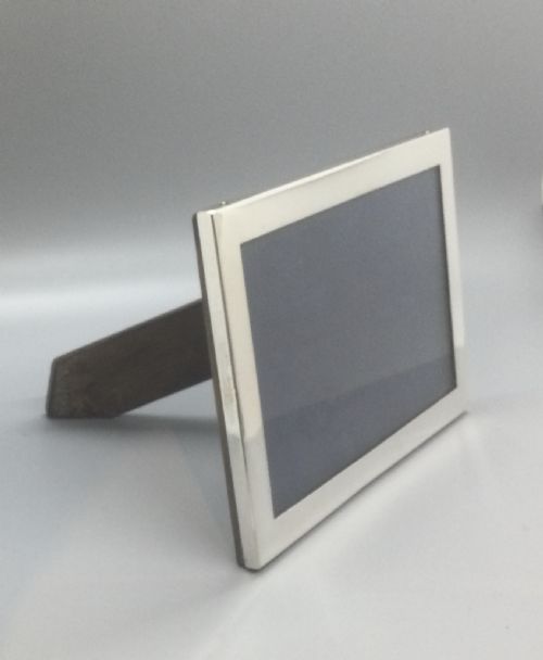 George V Silver Landscape Portrait Photo Frame Birmingham 1924