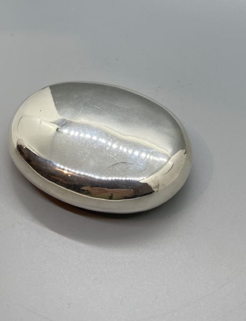 VINTAGE SILVER TOBACCO BOX BIRMINGHAM 1958 - ADDITIONAL PHOTO 4