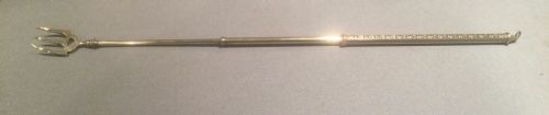 VICTORIAN BRASS EXTENDABLE TOASTING FORK C1880 - ADDITIONAL PHOTO 6