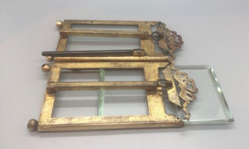 LATE 19THC FRENCH ORMOLU DOUBLE PHOTO FRAME C1880 - ADDITIONAL PHOTO 10