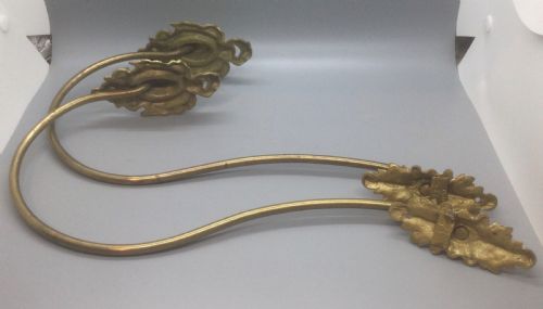 SUPERB 19THC FRENCH ORMOLU CURTAIN TIE BACKS C1880 - ADDITIONAL PHOTO 5