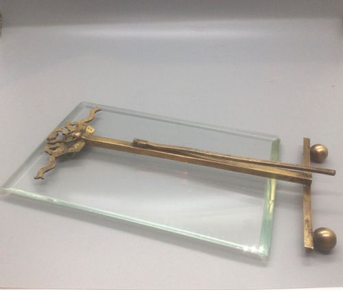 LATE 19THC FRENCH ORMOLU GLAZED PHOTO FRAME C1880 - ADDITIONAL PHOTO 6