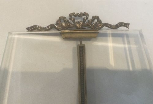 LATE 19THC FRENCH ORMOLU GLAZED PHOTO FRAME C1880 - ADDITIONAL PHOTO 7