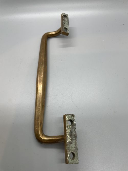 PAIR ANTIQUE BRONZE DOUBLE DOOR HANDLES C1930 - ADDITIONAL PHOTO 6