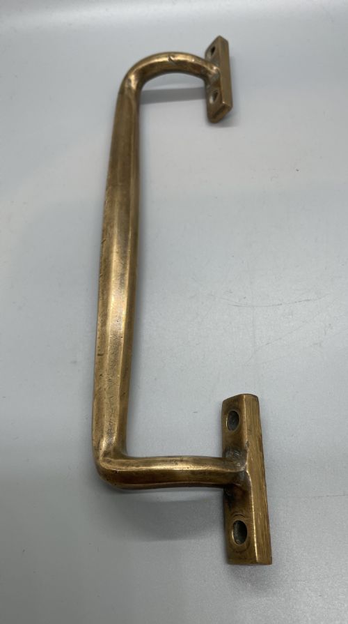PAIR ANTIQUE BRONZE DOUBLE DOOR HANDLES C1930 - ADDITIONAL PHOTO 7