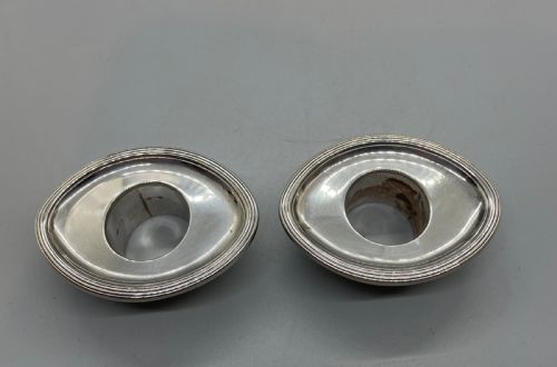 PAIR VICTORIAN SILVER CANDLESTICKS SHEFFIELD 1894 - ADDITIONAL PHOTO 13