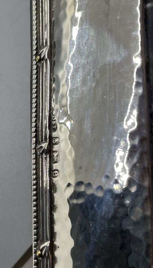 EDWARDIAN SILVER PHOTO FRAME BIRMINGHAM 1904 - ADDITIONAL PHOTO 7