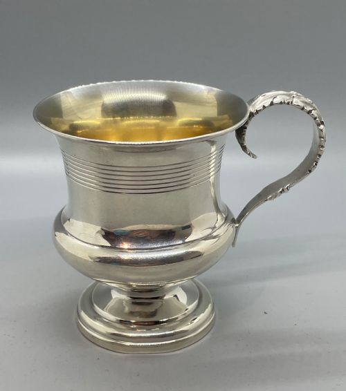 George IV Silver Mug Tankard London 1825