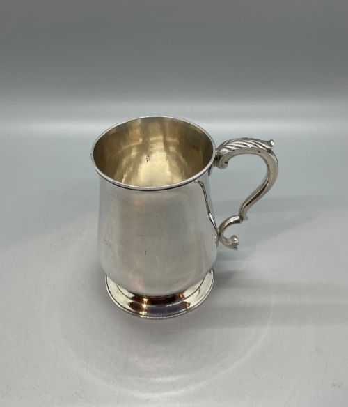 George III Silver Christening Mug Tankard London 1777