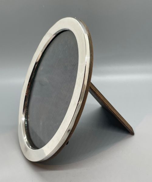 George V Oval Silver Photo Frame Birmingham 1919
