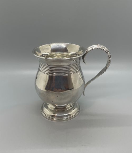 George IV Silver Half Pint Mug Tankard London 1827