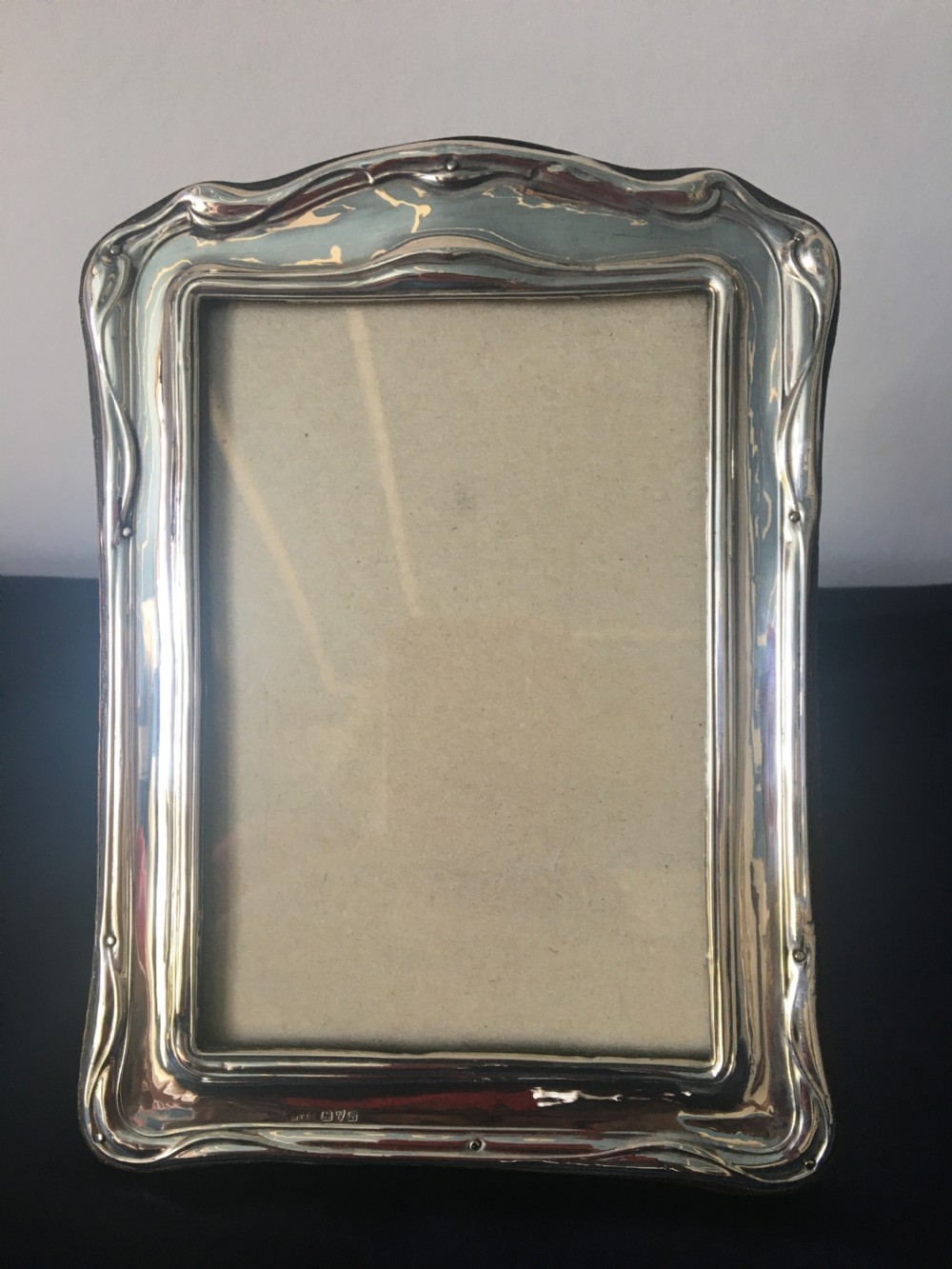 Silver Art Nouveau Frame Chester 1909 J&R Griffin