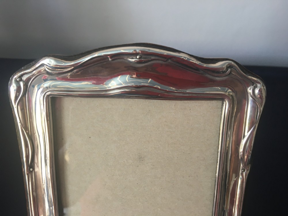 Silver Art Nouveau Frame Chester 1909 J&R Griffin View VI