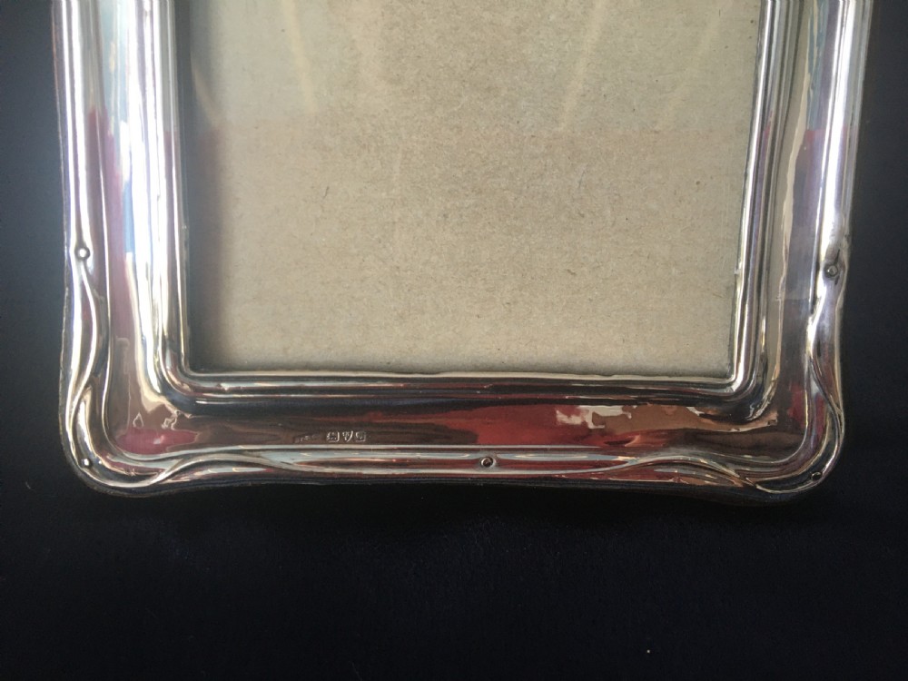 Silver Art Nouveau Frame Chester 1909 J&R Griffin View VII
