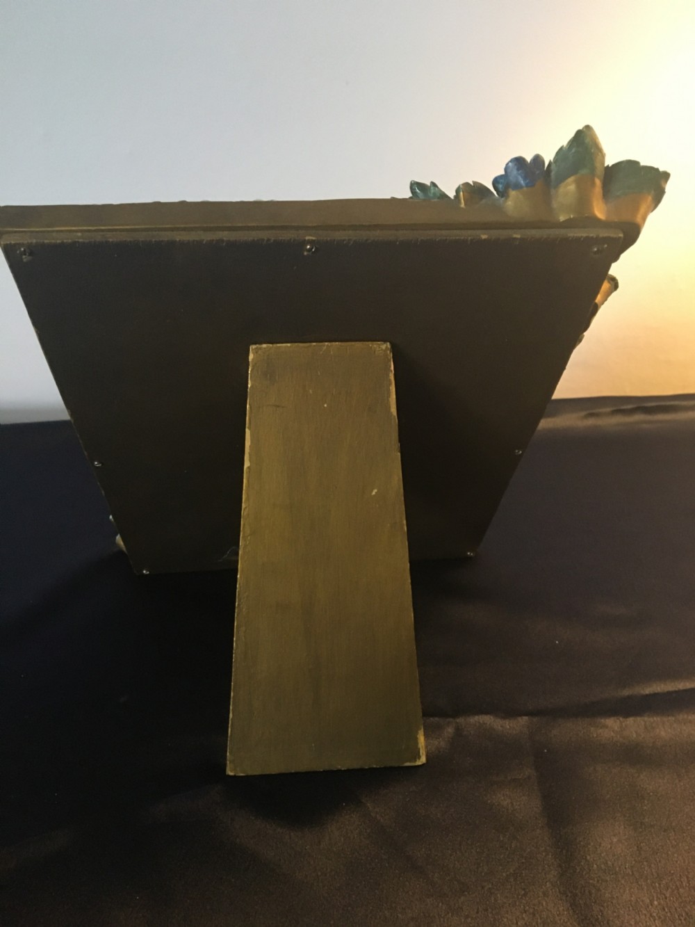Deco era Barbola standing mirror c1920 View VII