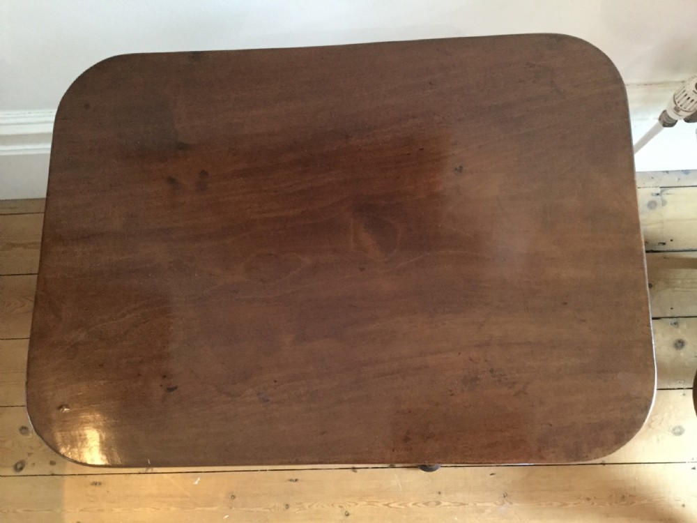 Georgian mahogany tilt top table c1800 View IV