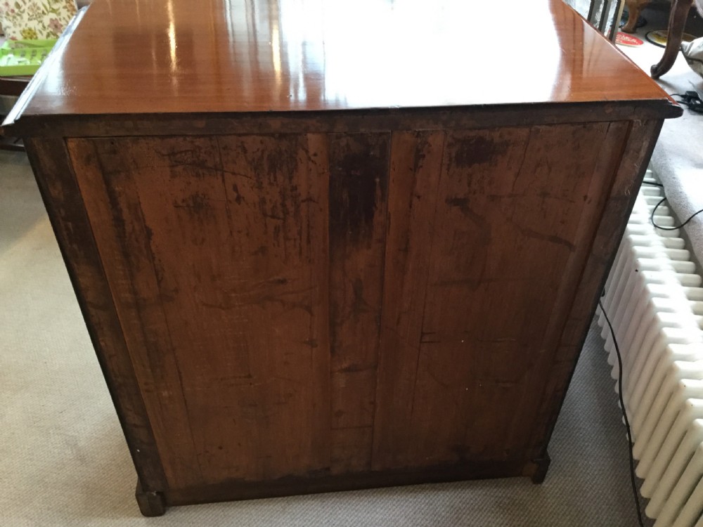 Late 19thC Victorian mahogany chest of good proportions View X