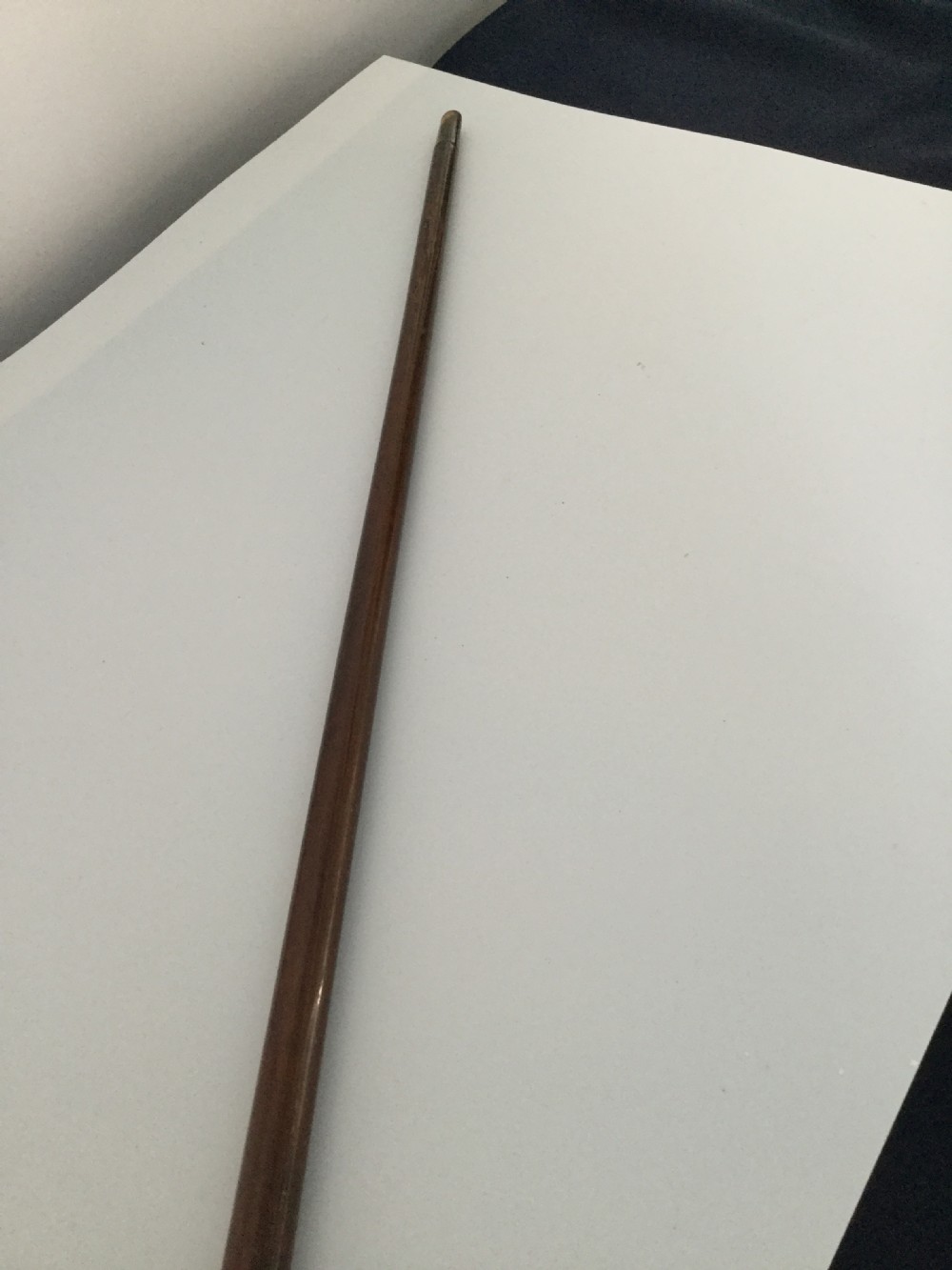 Edwardian silver, tortoiseshell and partridge wood stick cane London 1909 by Sangster View IX