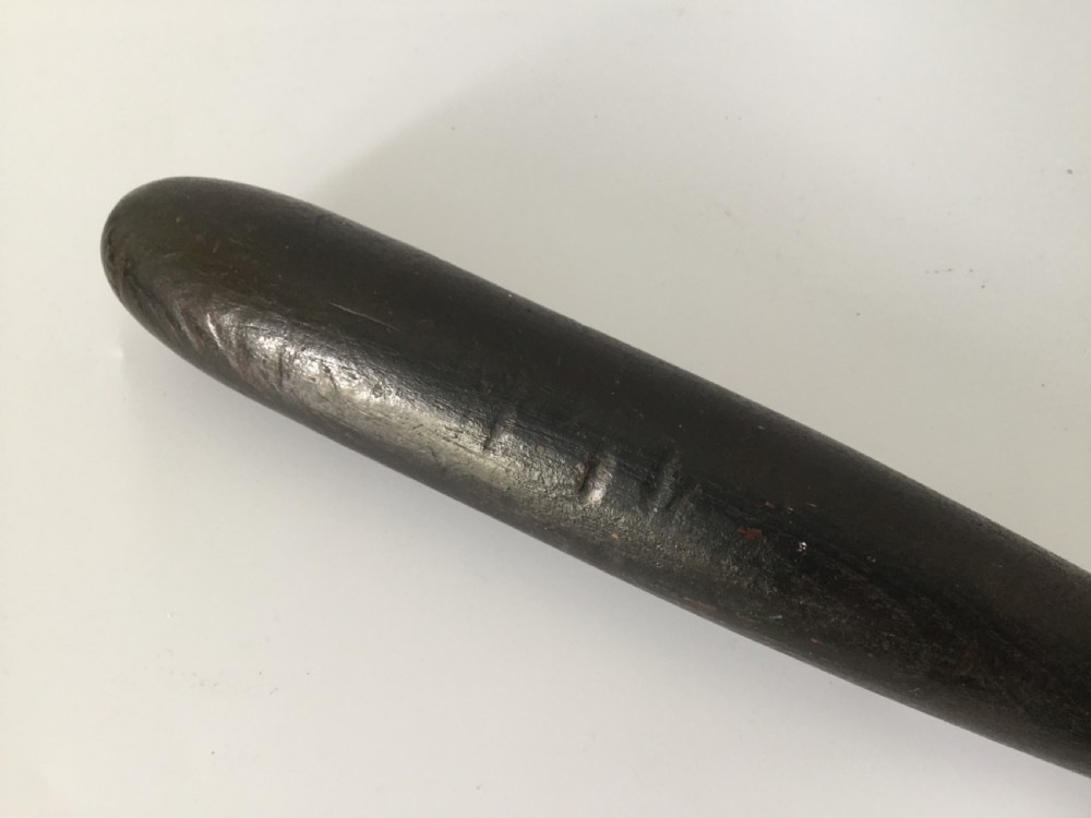 Two late 19thC truncheons View IV
