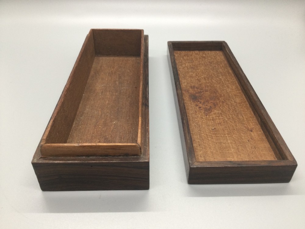 19thC Tunbridgeware rosewood trinket box c1860 View II