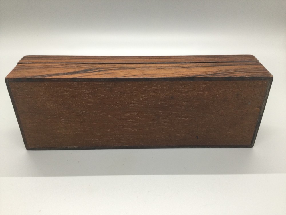 19thC Tunbridgeware rosewood trinket box c1860 View V