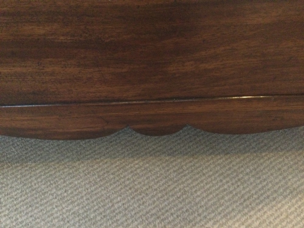 Georgian mahogany chest of drawers c1800 View XIII