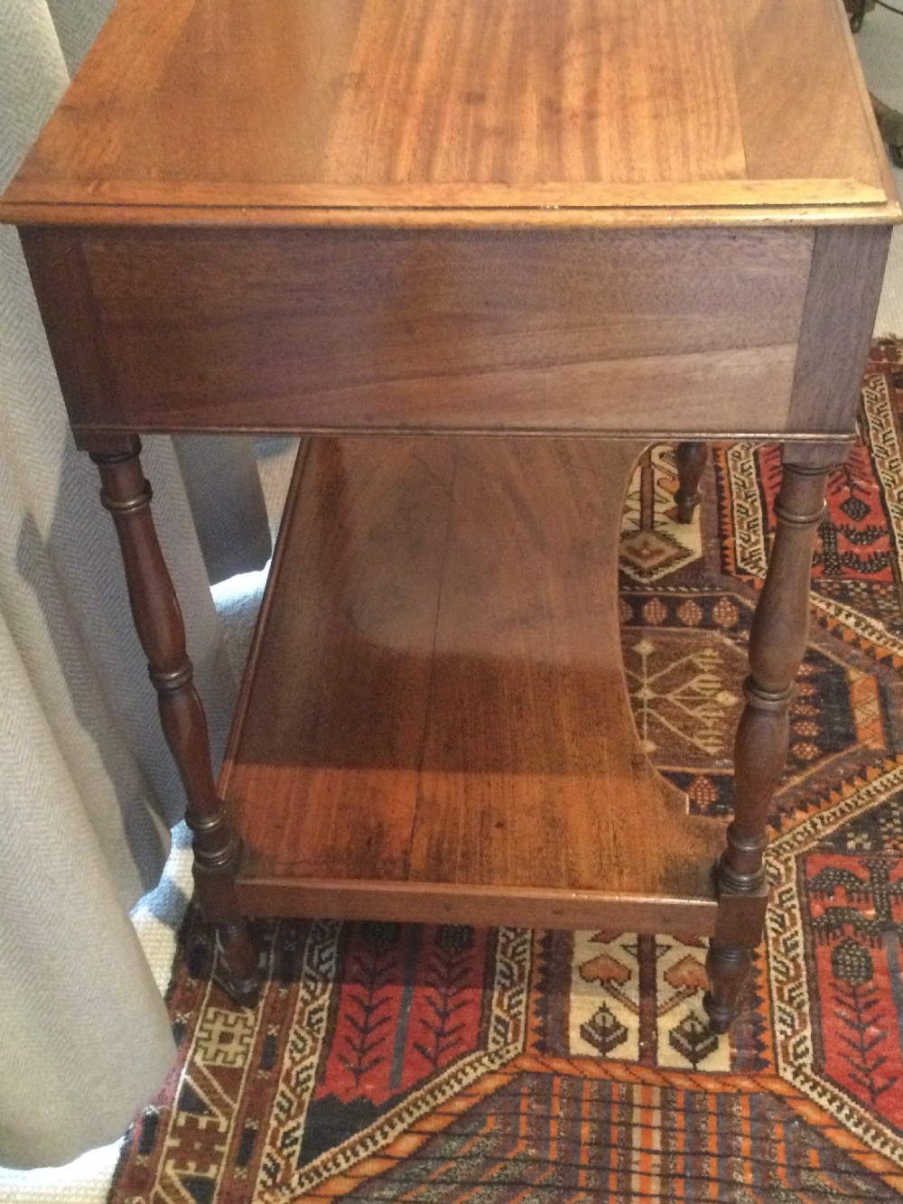 Georgian mahogany side table c1800 View VI