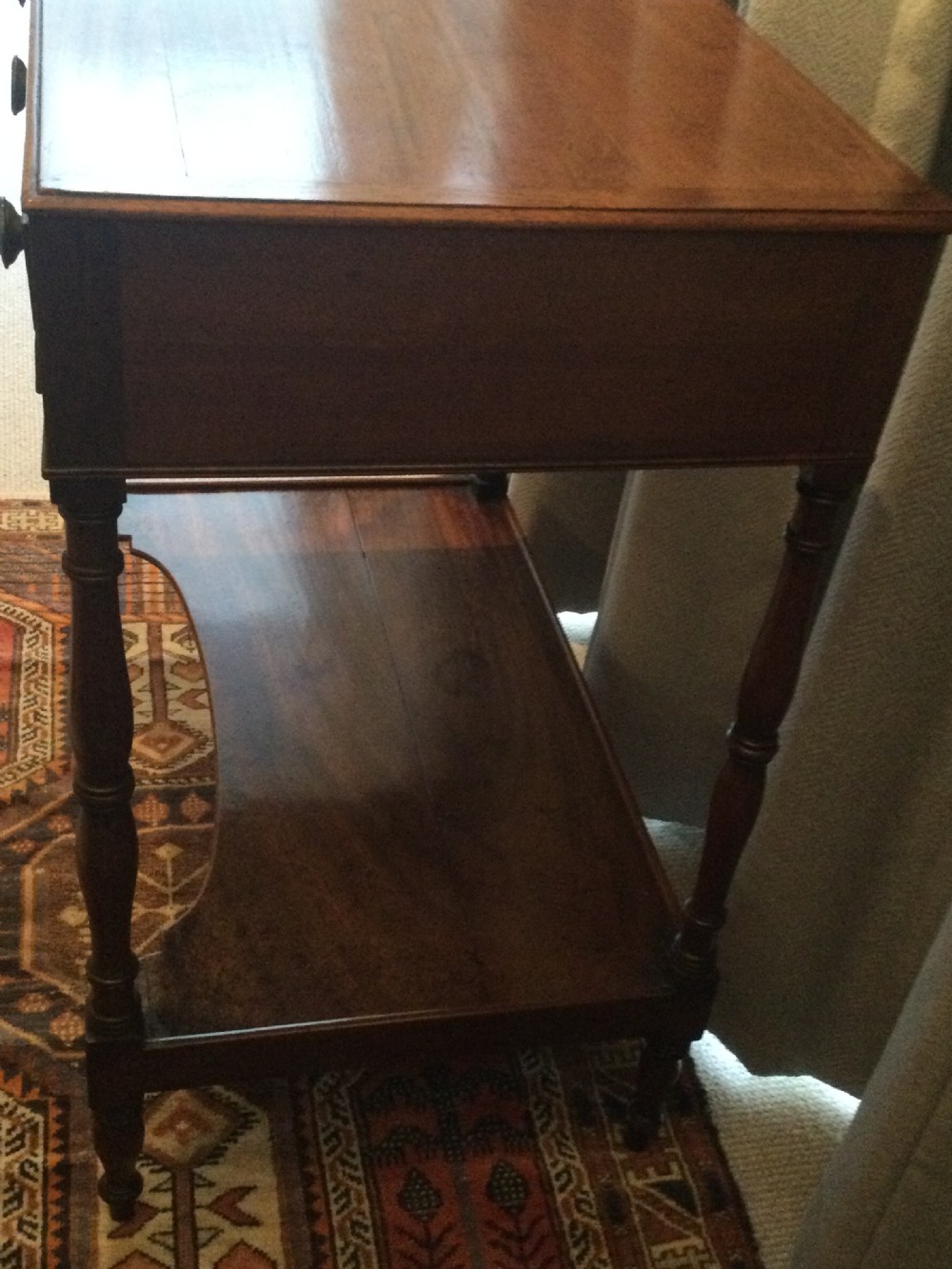 Georgian mahogany side table c1800 View VII