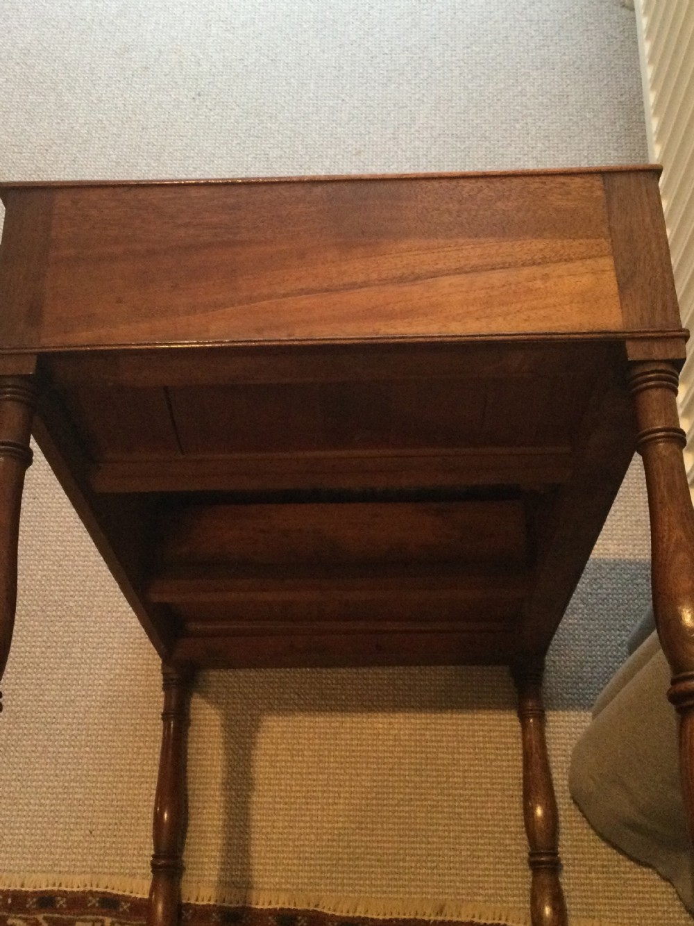 Georgian mahogany side table c1800 View IX