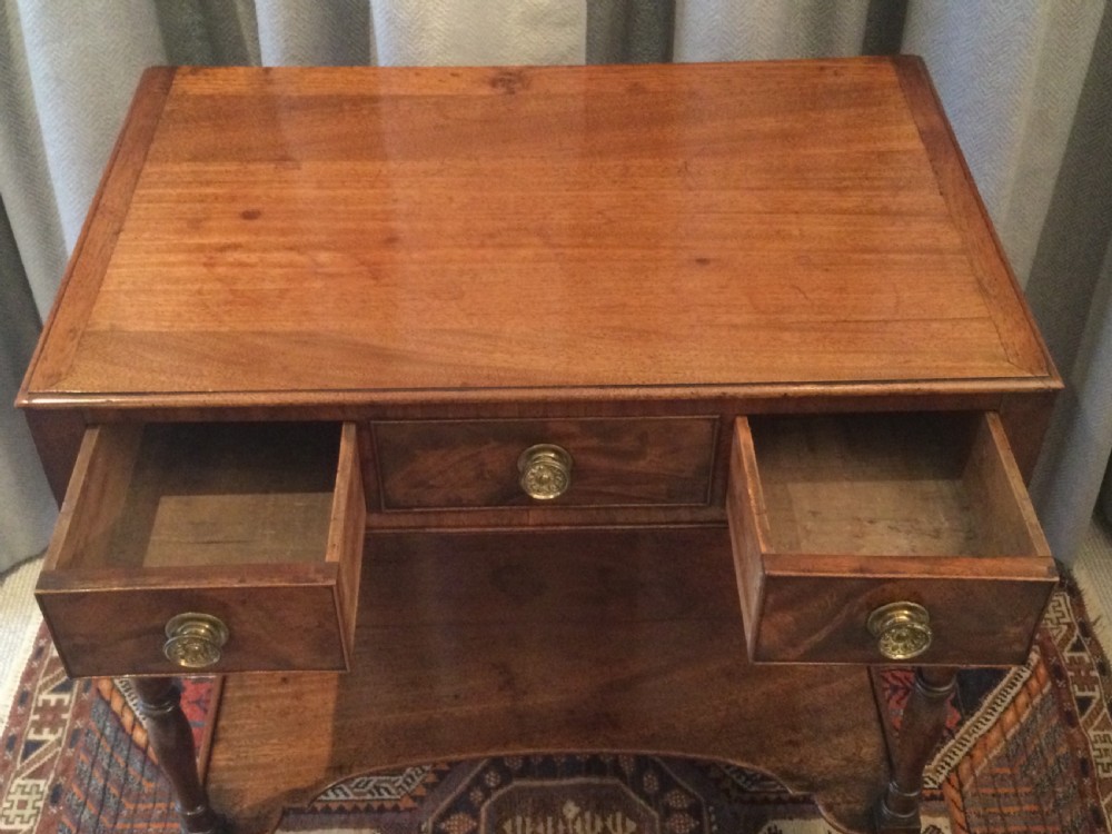 Georgian mahogany side table c1800 View X