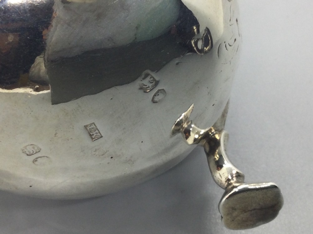 Victorian silver cream jug London 1853 John Keith View VII