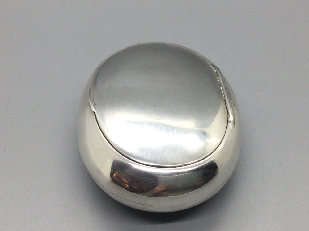 Edwardian silver snuff box Birmingham 1903 HENRY COOK View VII
