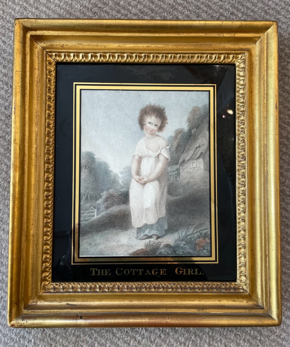 Late 18thc pair of stipple engravings c1775 View V