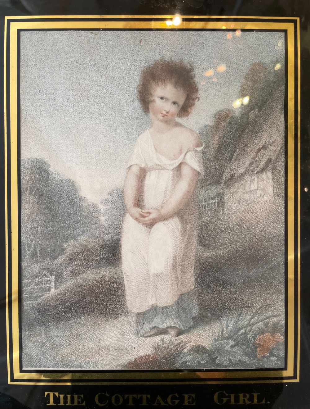 Late 18thc pair of stipple engravings c1775 View VI